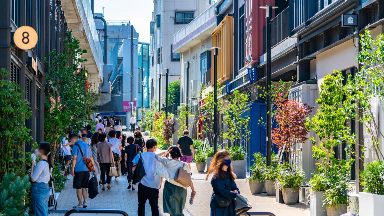 下北沢の街並み